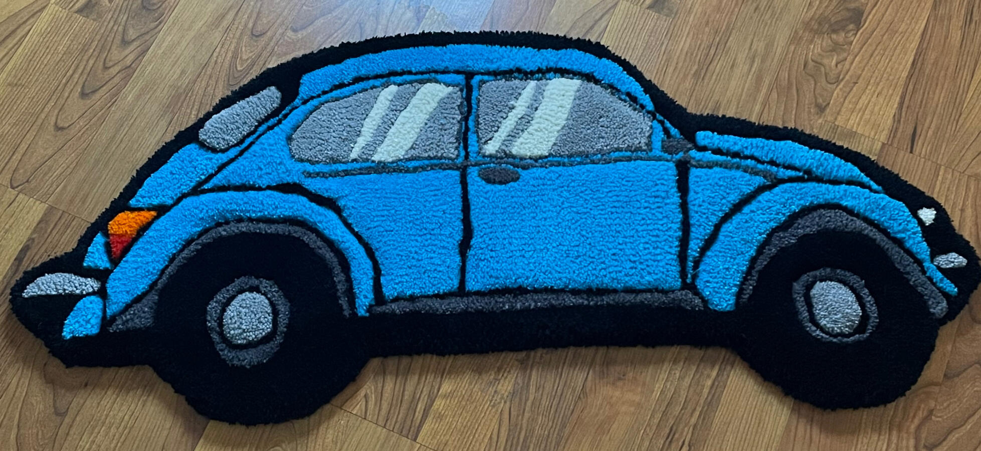 Blue Bug Rug