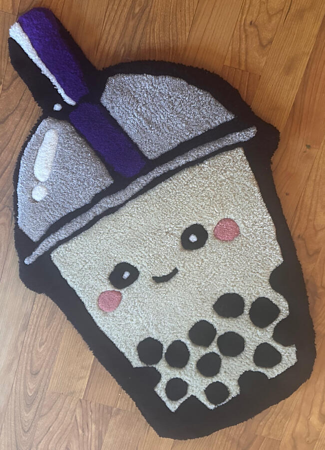 Boba Tea Rug