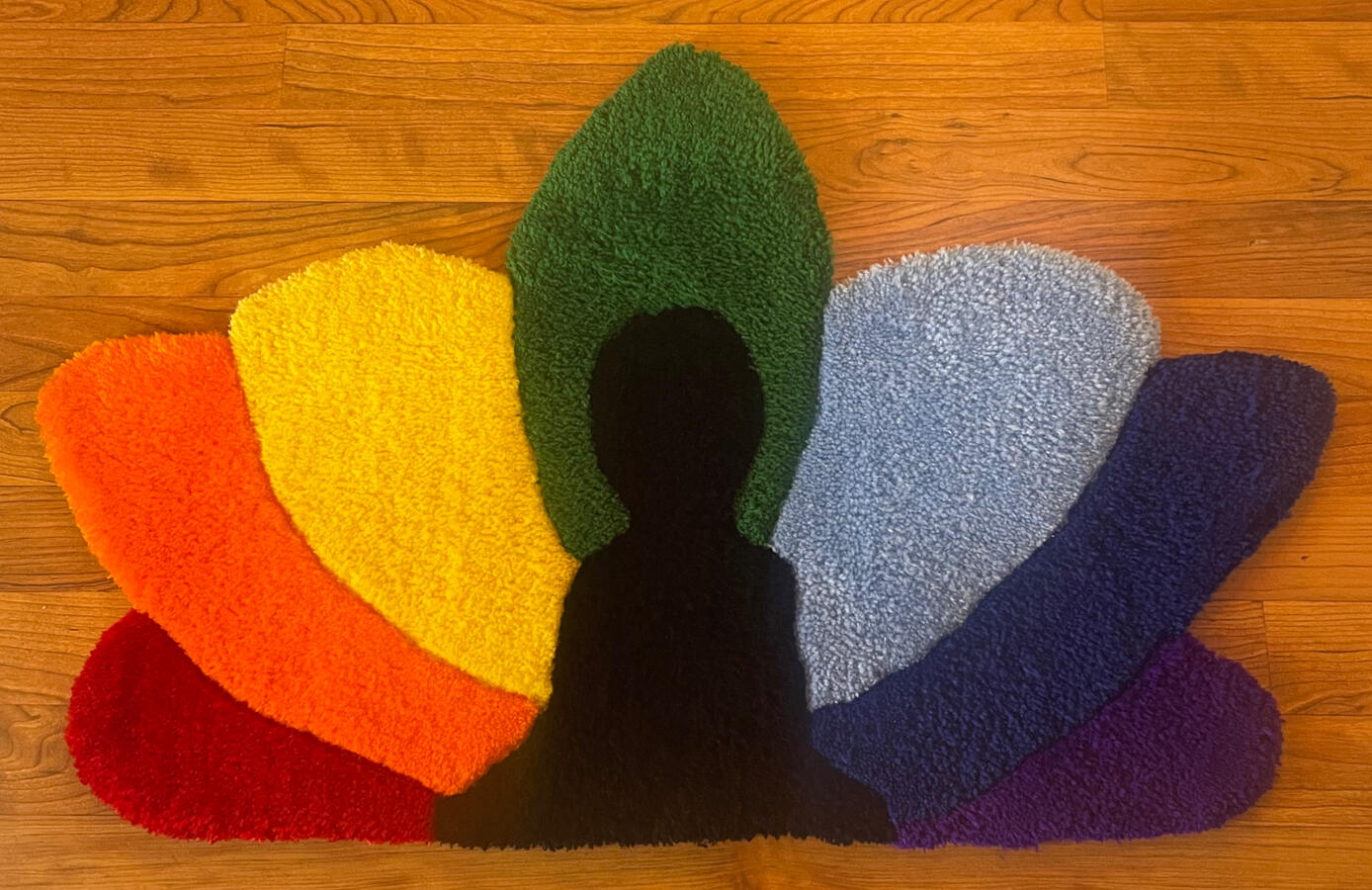 Chakra Lotus Flower Rug
