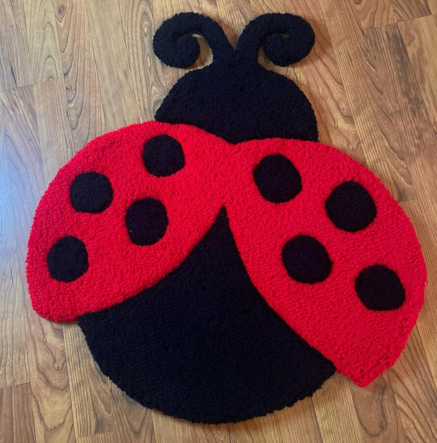 Lady Bug Rug